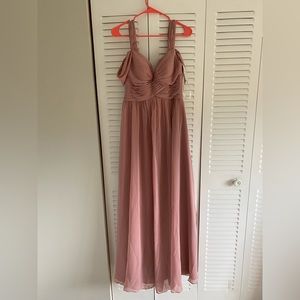 Azazie Dusty Rose Bridesmaid dress NWT size A6
